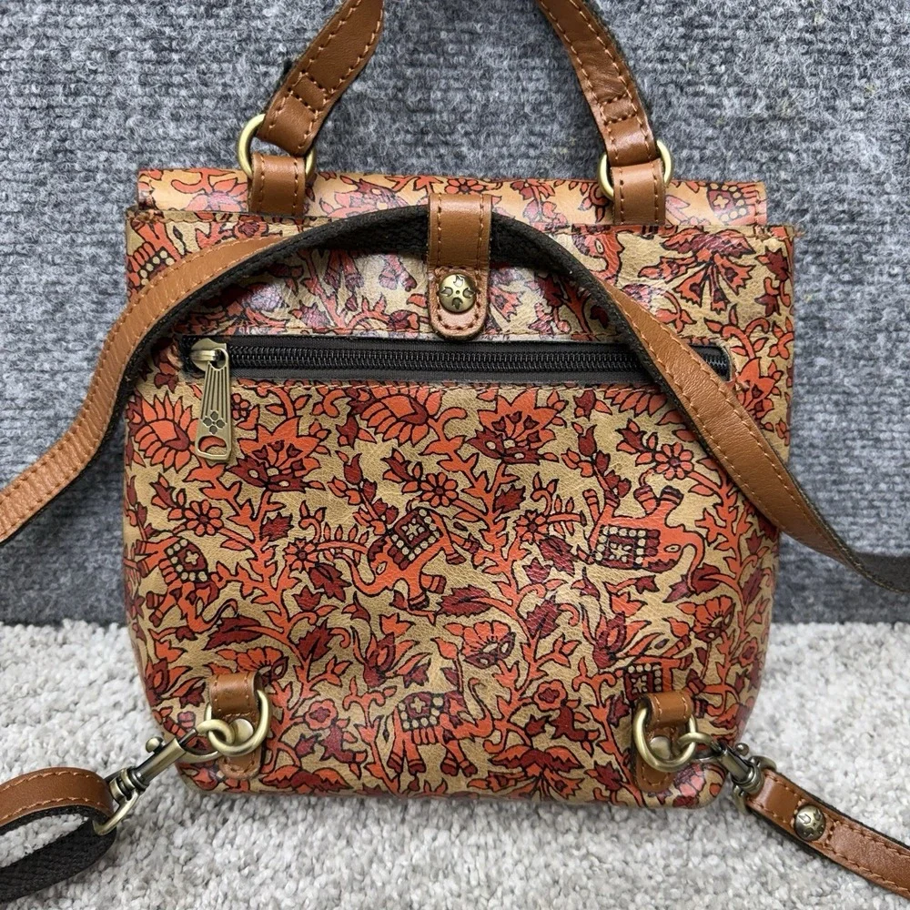 Patricia‎ Nash backpack purse bag India collection elephants floral